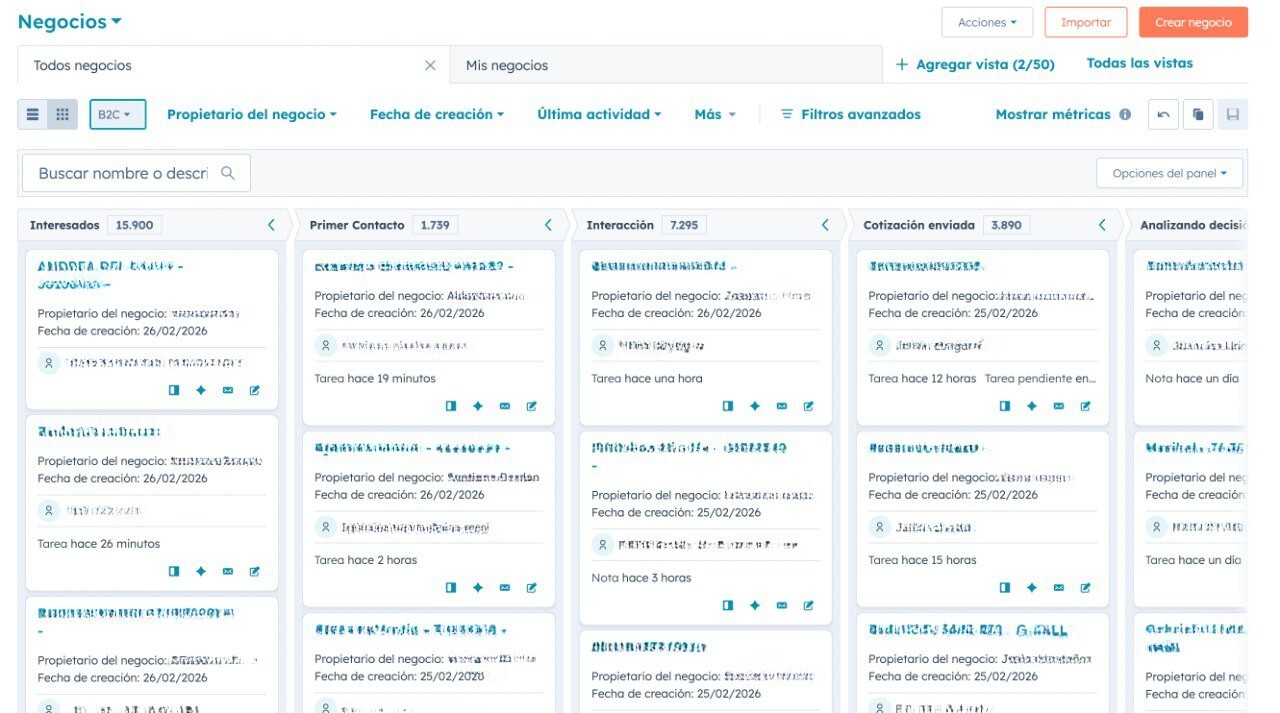 Pipeline de Negocios