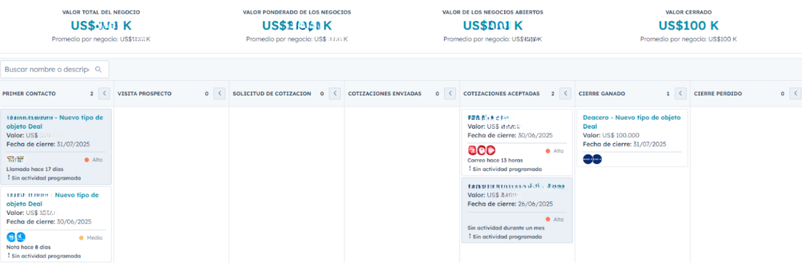 Pipeline de Ventas