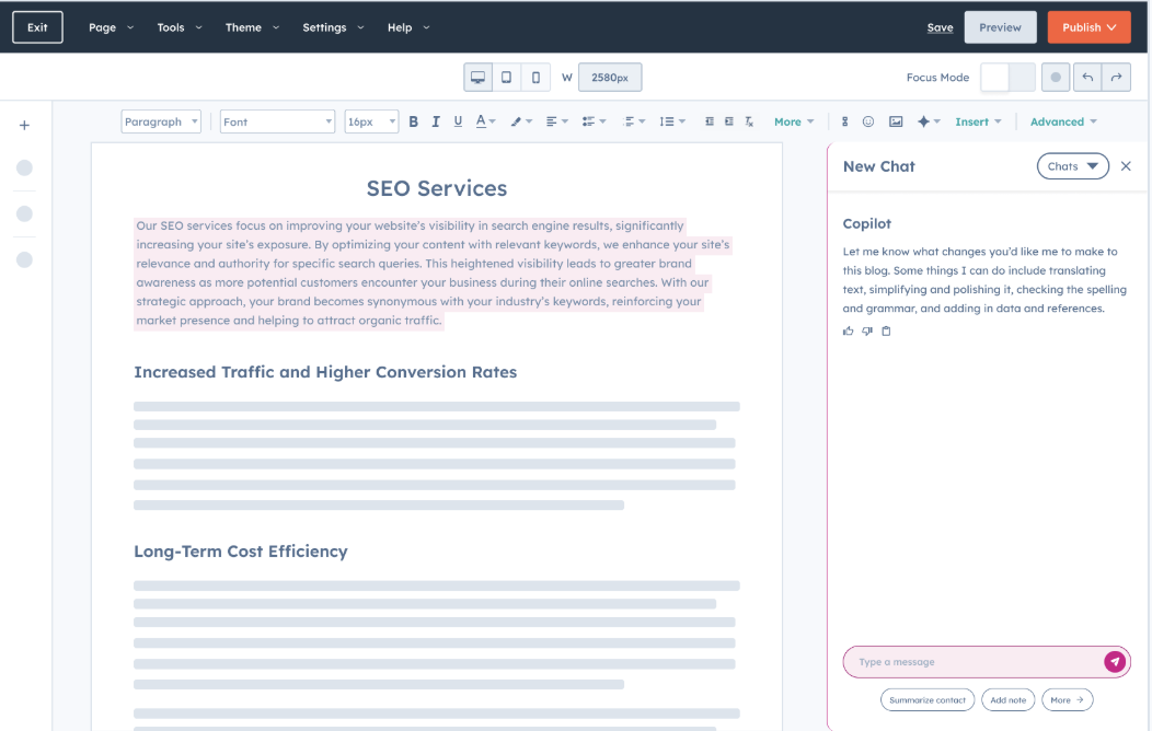 empresas construccion hubspot ai