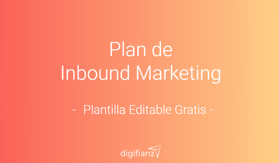Plan de Inbound Marketing Planilla Editable