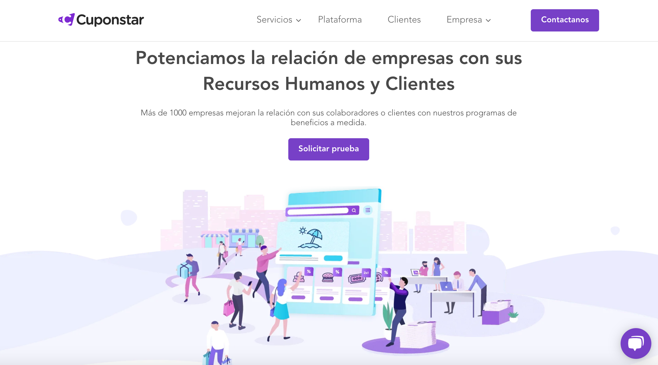 Desarrollo Web en HubSpot para Cuponstar