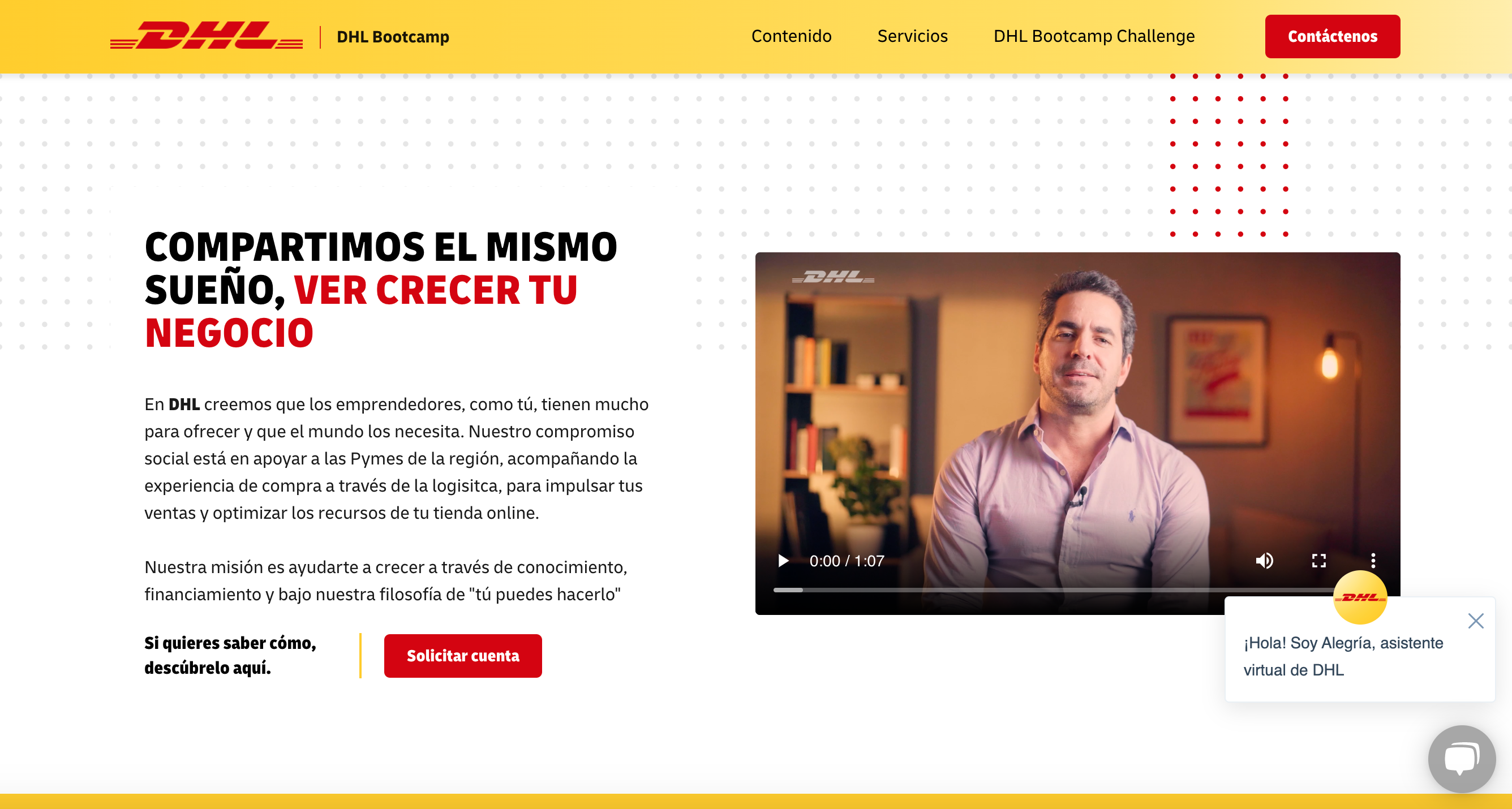 DHL LATAM Bootcamps en HubSpot Caso de Éxito