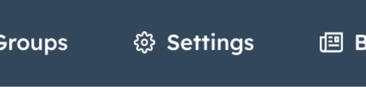 Settings in chatspot