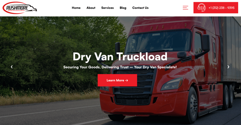 Rushmore Transportation and Logistics Home Page