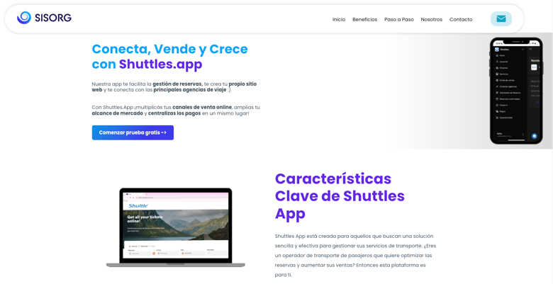 Sisorg Shuttles App