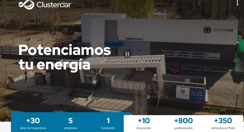 Clusterciar website