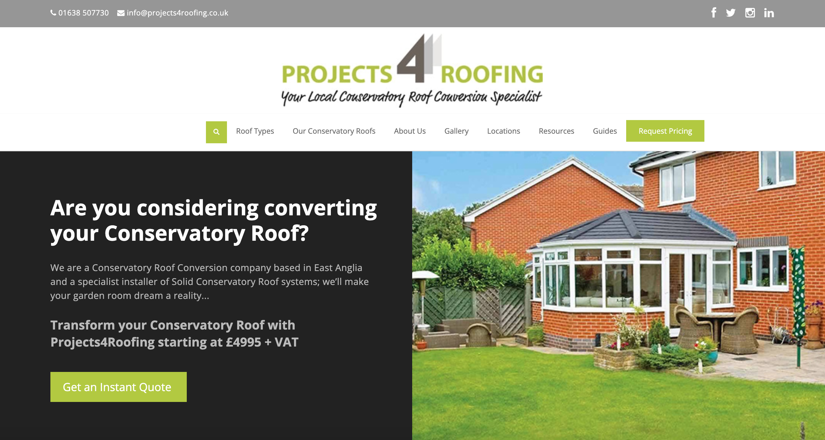 Ads Campaigns for Projects4Roofing Case Study